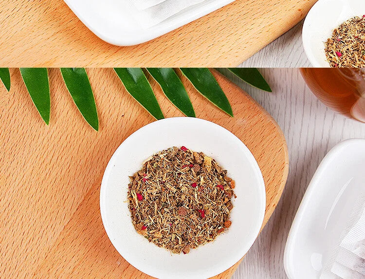 Papaya Pueraria Root Konjac Tea Healthy Herb Tea Bag 120g