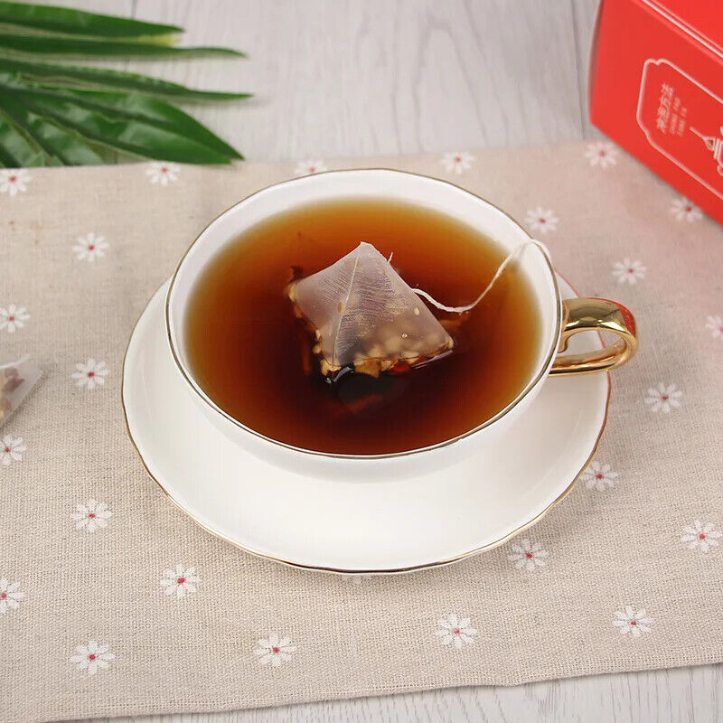 Black Sugar Red Date Ginger Silk Tea Healthy Herb Tea Bag 240g/20 Bags