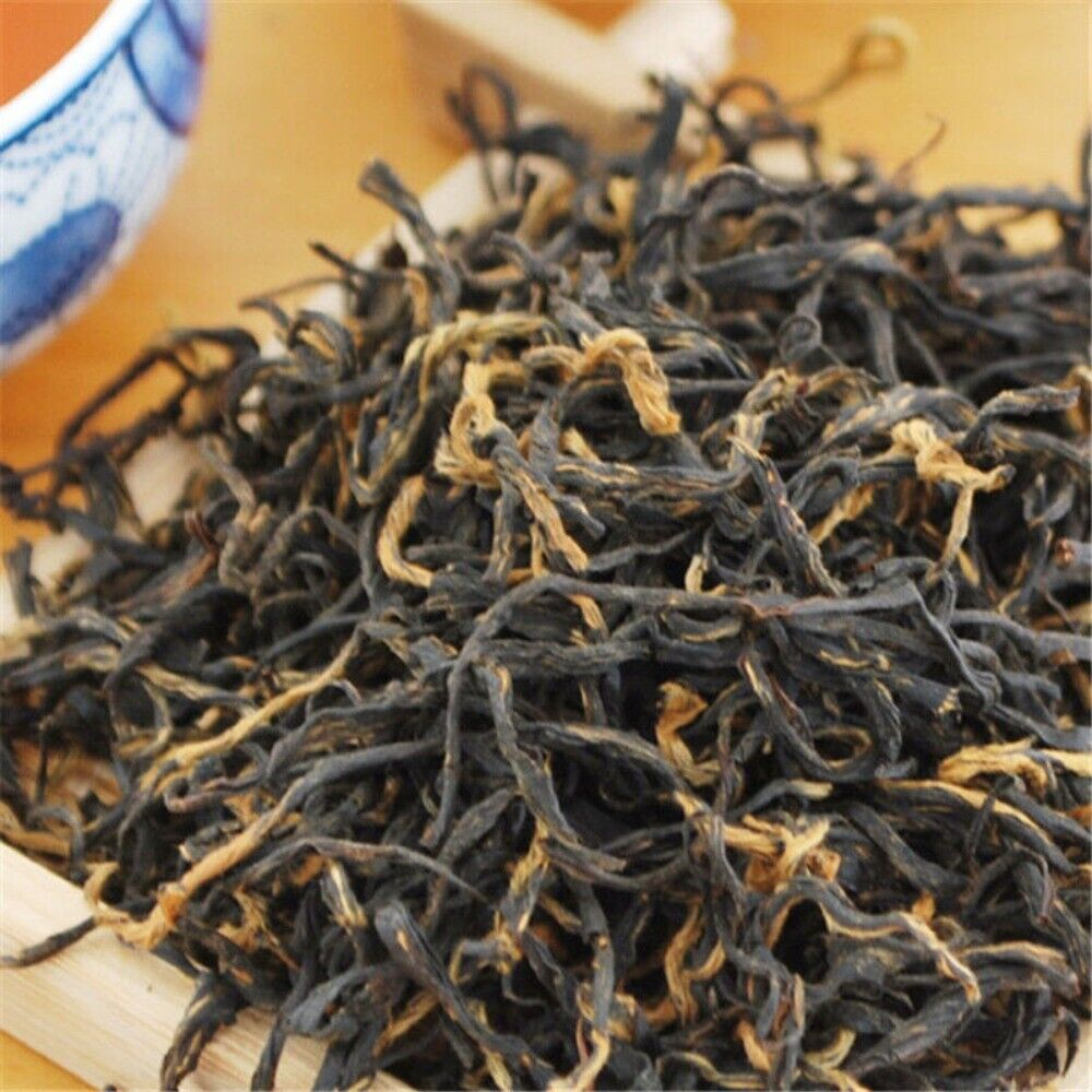 Jin Jun Mei Black Tea Organic Premium Chinese Red Tea Loose Leaf Green Food