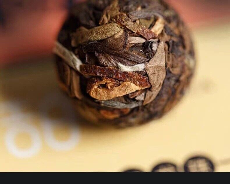 HelloYoung 500g ChenPi White Tea Fuding Old White Tea Longzhu Xinhui Chen Pi Small Tea Cake
