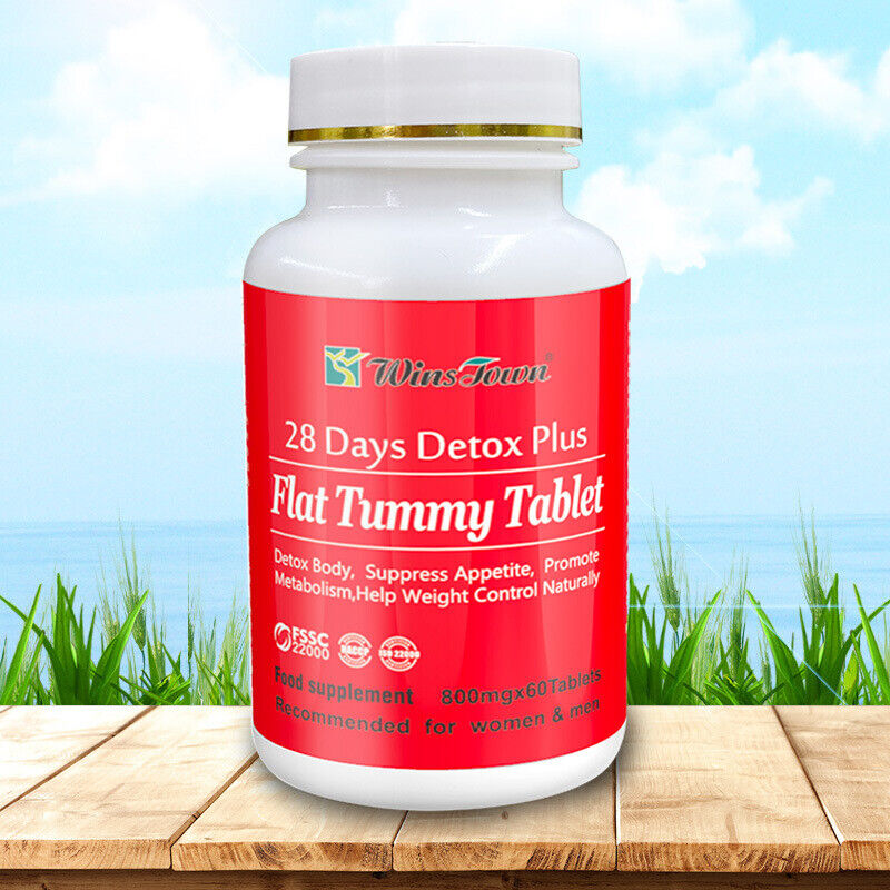 28 Days Detox Plus Flat Tummy Tablet Weight Loss tablet 60 Tablets