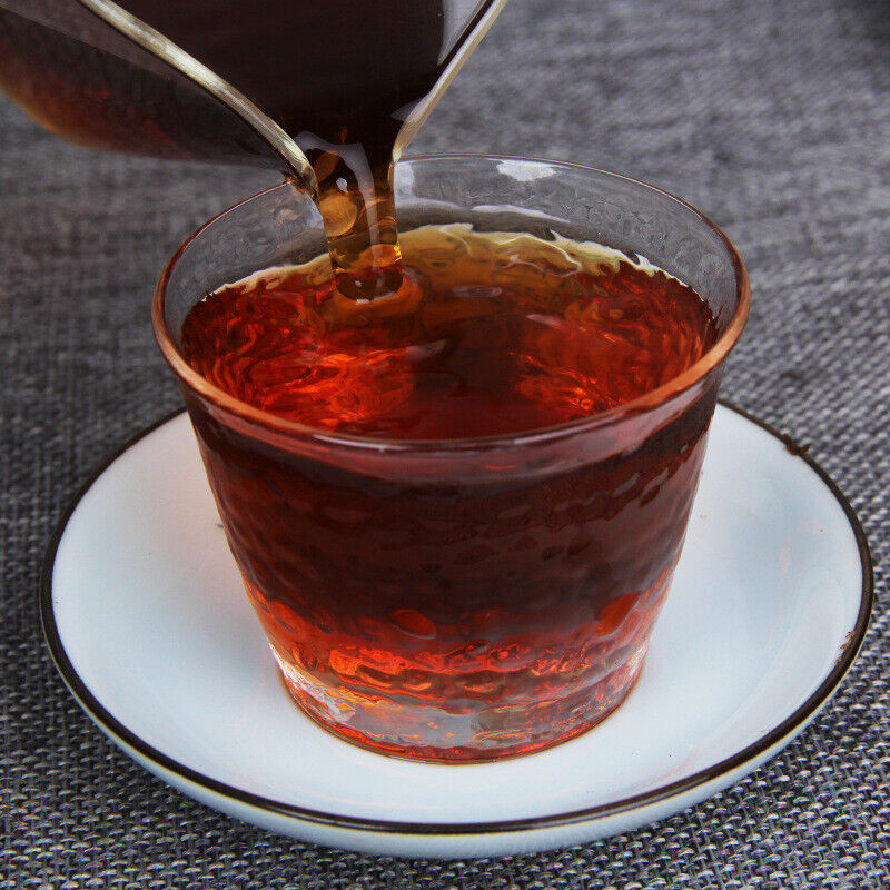 357g Natürlicher Puerh Reifer Tee Schwarzer Tee Goldene Bud Puerh Tee Kuchen
