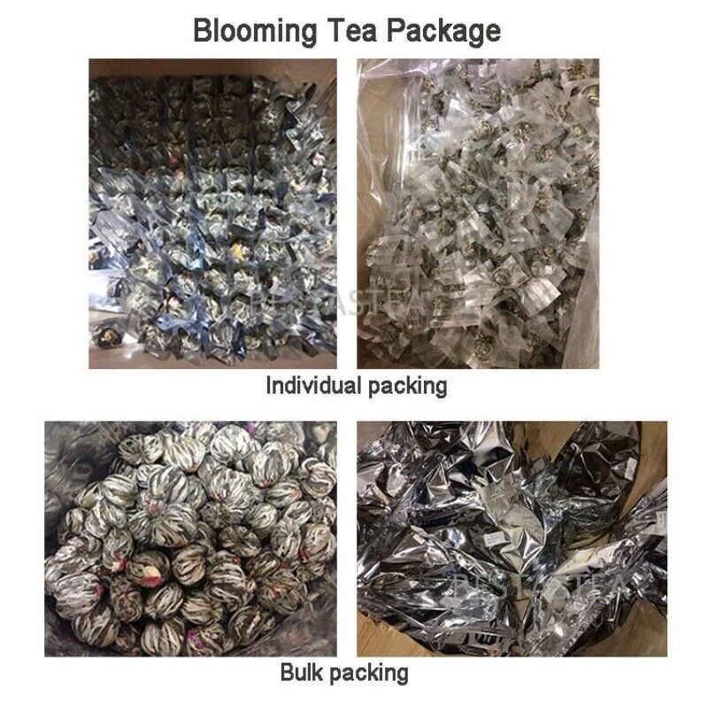 Handmade Fresh Beauty Globe Amaranth Jasmine Tea Flower Blooming Tea Ball 20pcs