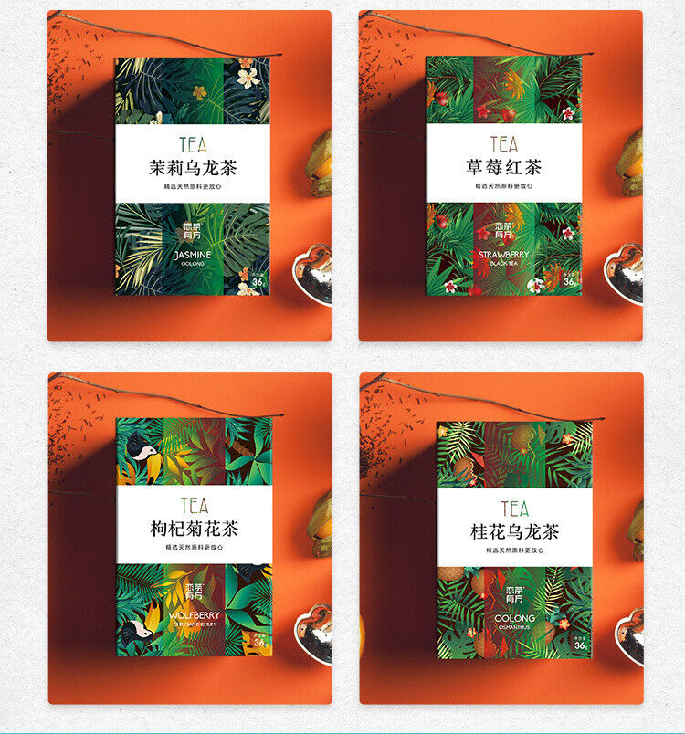 HelloYoung Honey Peach Oolong Tea Triangle Tea Bag White Peach Oolong Tea Bag