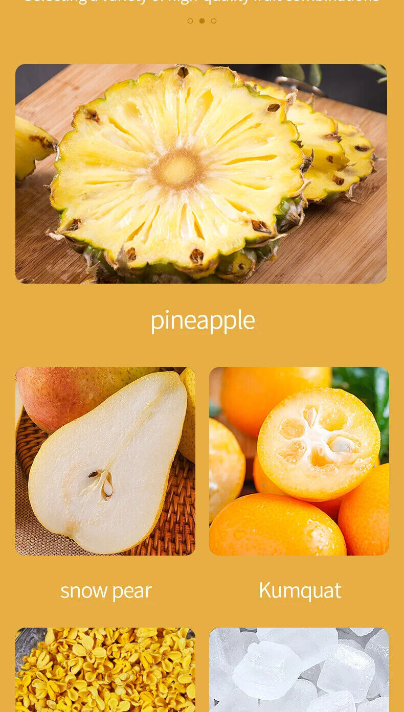 Pineapple Osmanthus Snow Pear Tea Herbal Tea 375g
