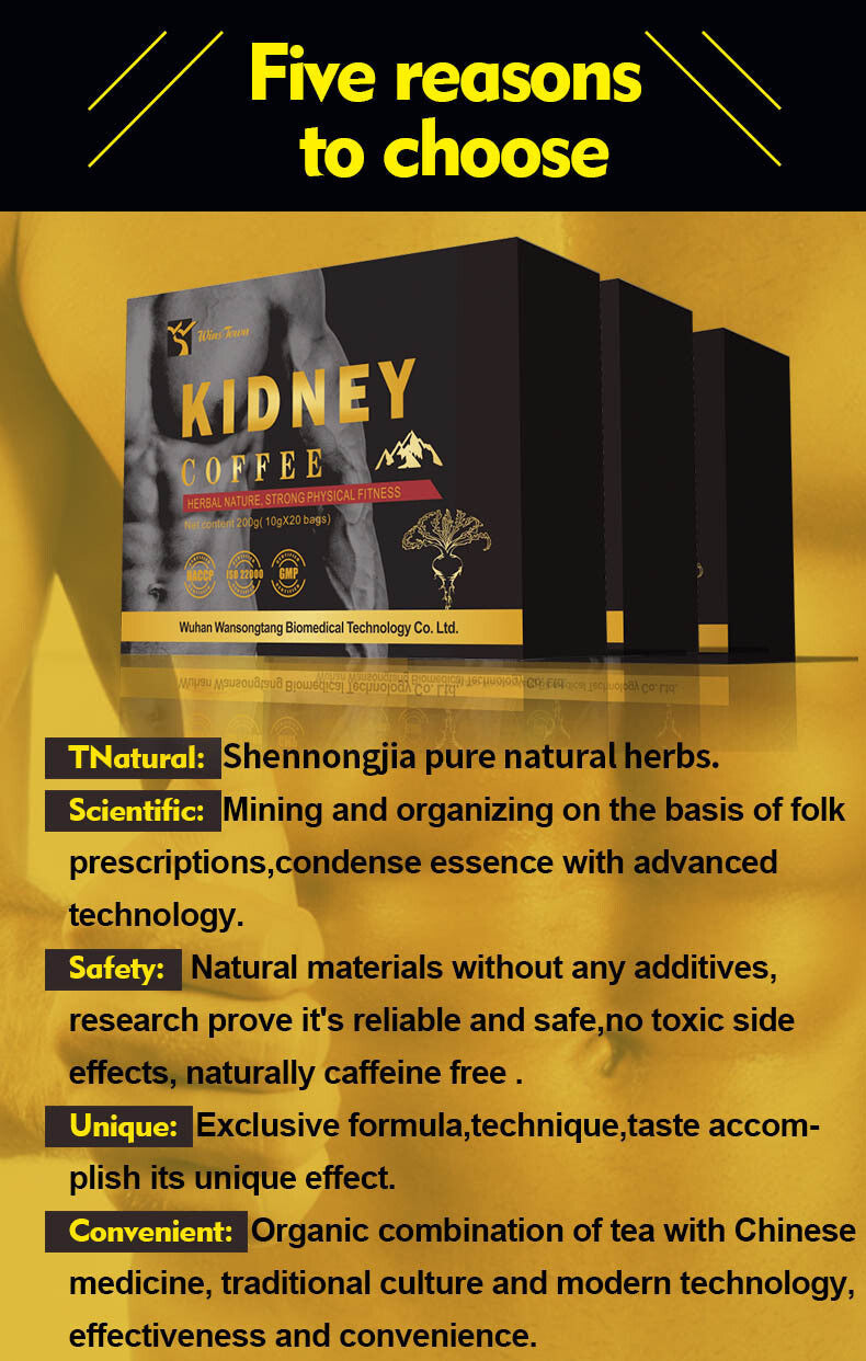 X Power Coffee Energy Coffee for Men Kidney Tonifying 12.5g/bag*16 Bags