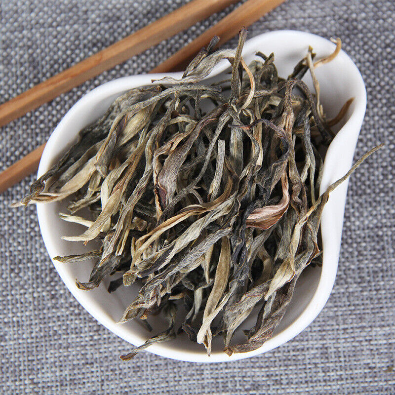 HelloYoung Weight Loss Natural Yunnan White Tea Bulk Bud Pu'er Raw Tea Healthy Drink 500g