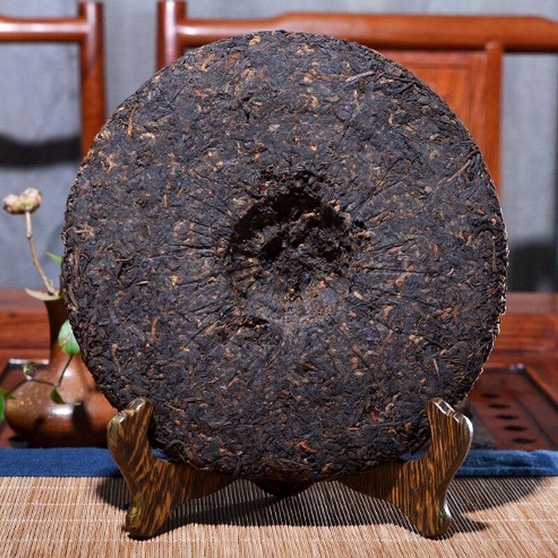 357g Bulang Mountain Handmade Qizi Shu Puerh Tea,2018 Ripe Puerh Tea Tribute Tea