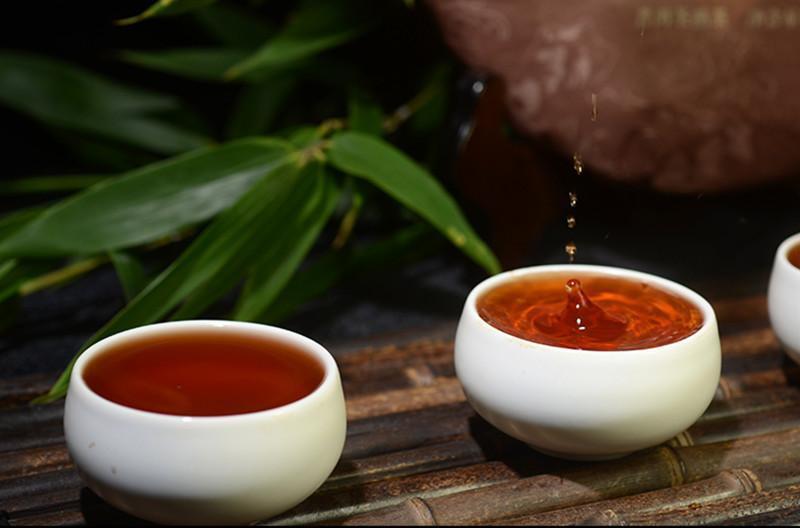 HelloYoung357g Great Original Pu-erh Tea Cooked Tea Cake Ripe Tea Shu Pu'er Tea HelloYoung