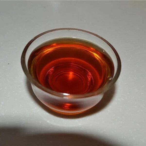Puer Cooked Tea Cake Large Tree Menghai Qi Zi Bing Cha Famous Yunnan Pu Erh 357G