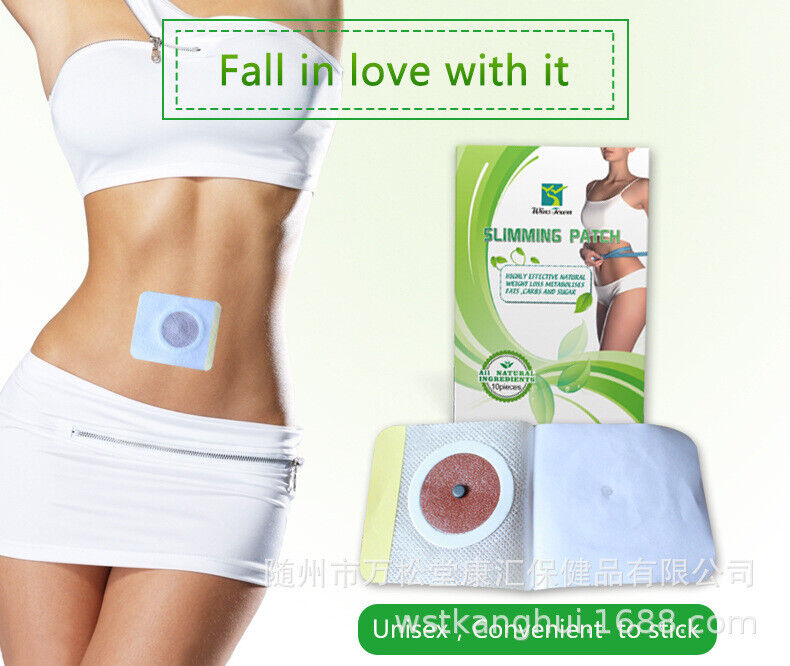 10 Pcs/box Slimming Patch Detox Natural Wormwood Lazy Sticker