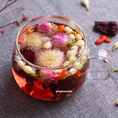 100g/box Rose Jasmine Roselle Chrysanthemum Wolfberry Flower Tea, Herbal Tea