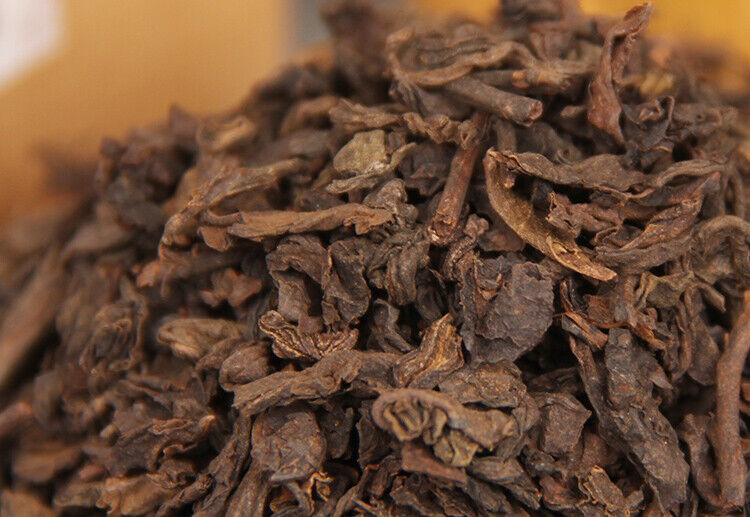120g Aged Pu'er Ripe Tea Yunnan Pu'er Tea Loose Tea Mellow and Smooth