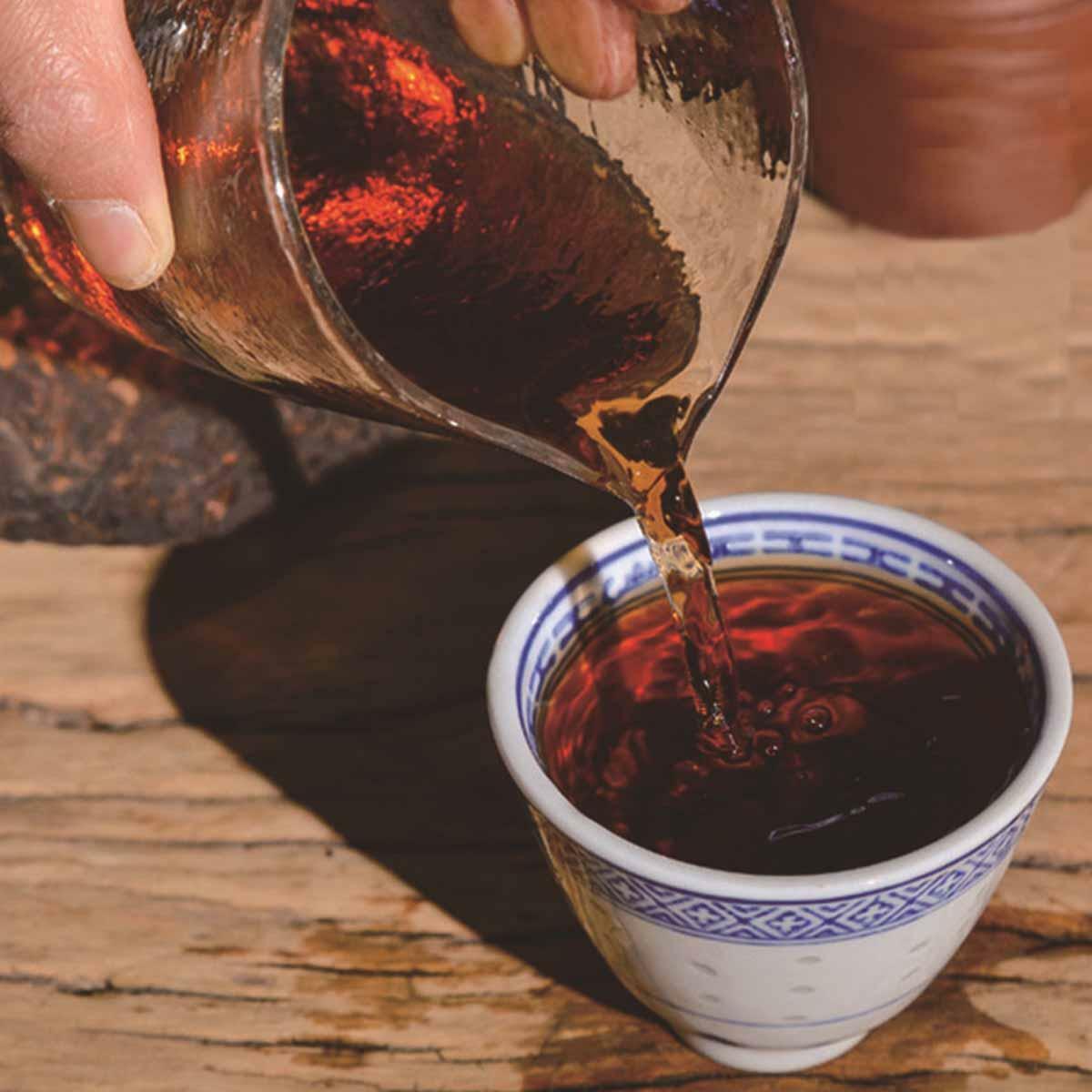 357g Premium Puerh Schwarzer Tee Handgemachte Qizi Wild Mountain Puer Tee Kuchen
