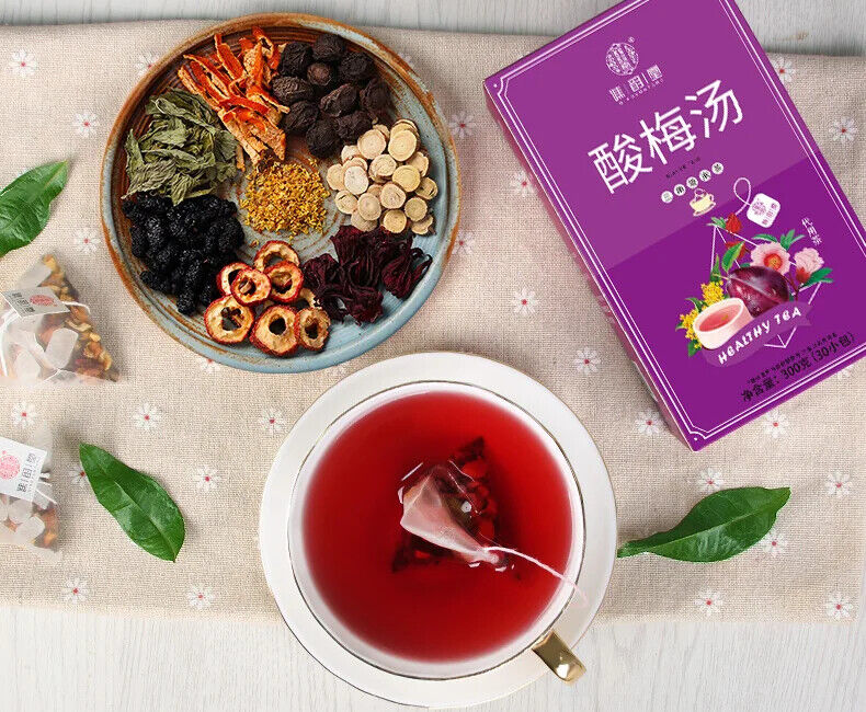 Sour Plum Soup Healthy Herb Tea Bag 300g/30 Bags