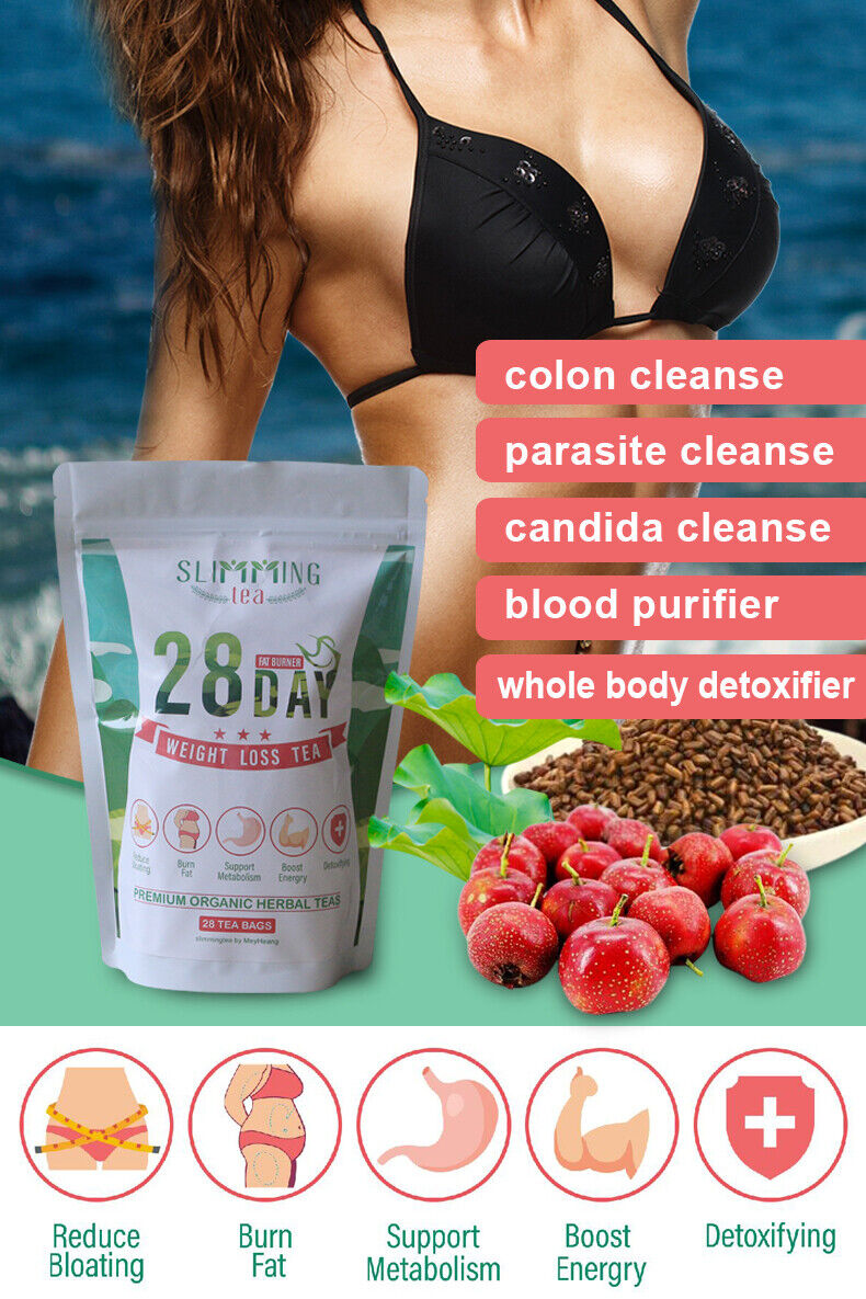 Weight Loss Tea Cleanse 28 Days Detox Slimming Tea Loss Weight Boost Metabolism