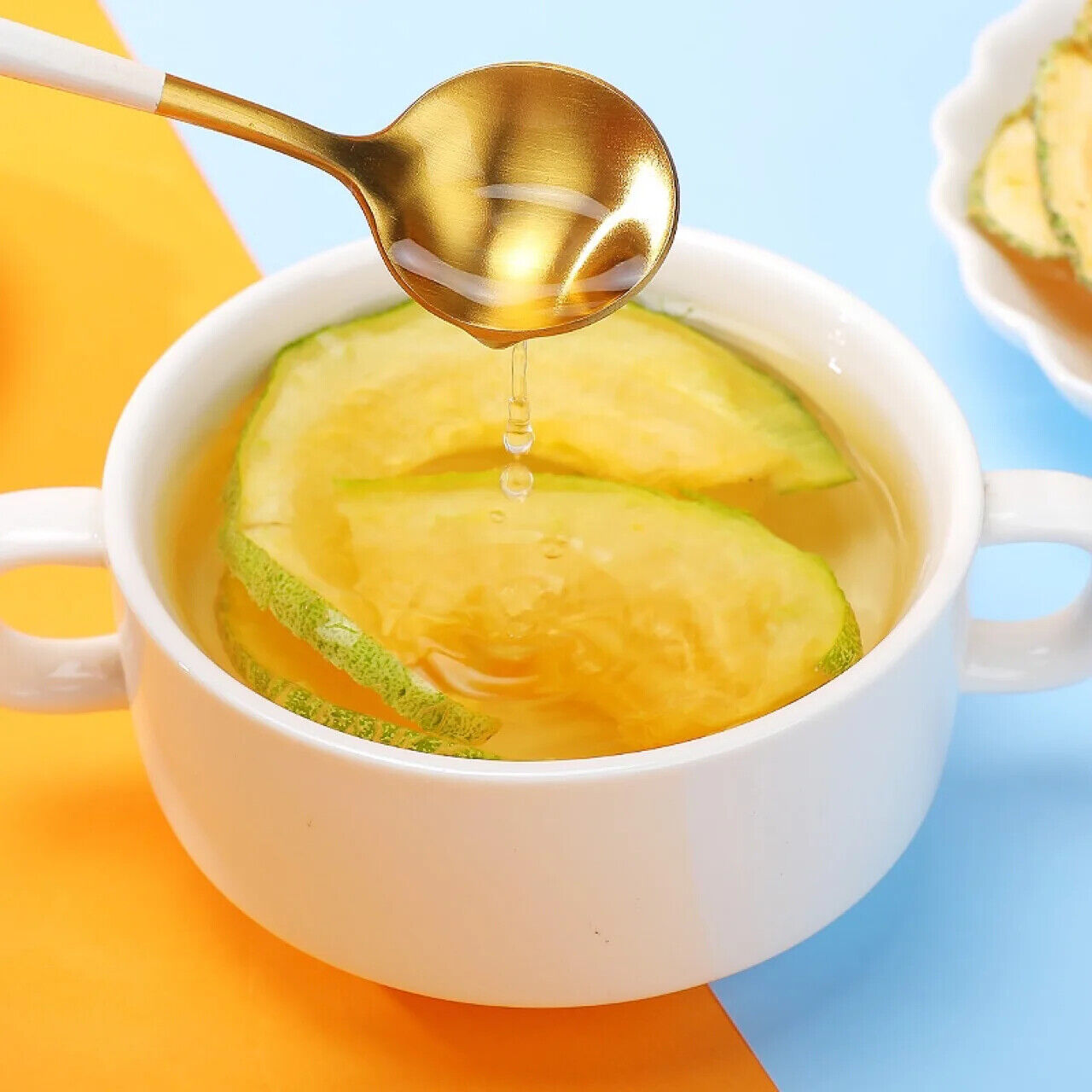 Sweet Dried Cantaloupe Slices Hami Melon Natural and Healthy Dried Fruit Tea
