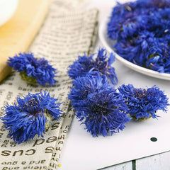 Blue Hibiscus Dried Flowers Cornflower Dried Petals Sapphire Bulk 500g
