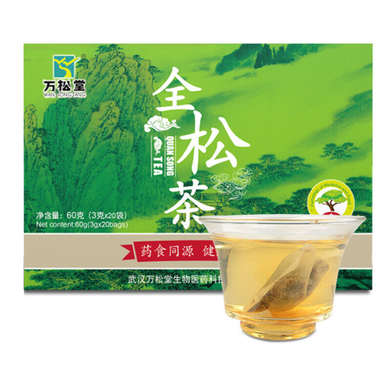 Quansong Tea Pine Needle Tea Pine Pollen Goji Berry Kudzu Root Bamboo Leaf Tea