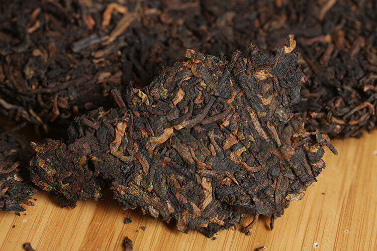Yunnan Pu'er Tea Jingmai Ancient Tea Ripe Tea Seven Seed Cake Tea 357g
