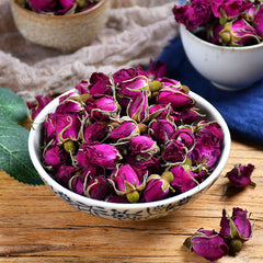 100g Rose Tea Organic Healthy Herbal Flower Tea Canned Ping Yin Mei Gui Cha Tea