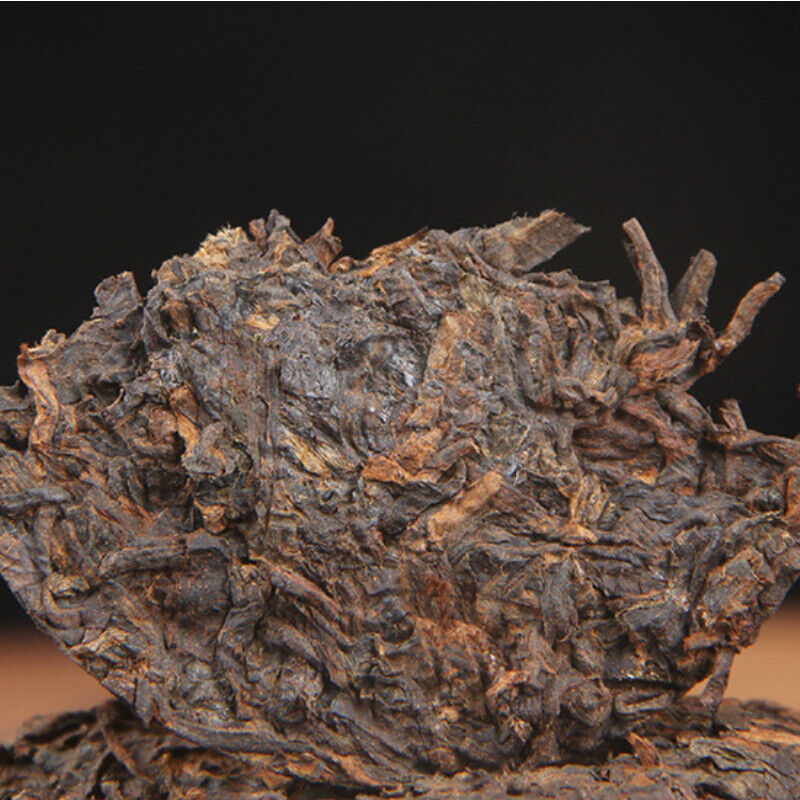 50g*10 Pcs Yunnan Pu'er Tea Ripe Tea Cake Old Flavor Aged Small Cake Tea