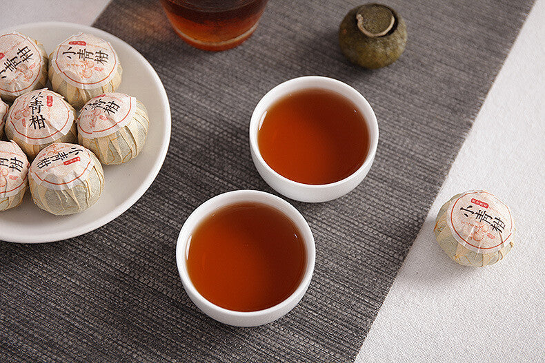Yunnan Puerh Tea 500g Xinhui Xiaoqingguan (RX) Palace Puerh Ripe Tea