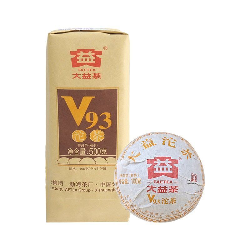 Dayi Pu'er Tea V93 Pu'er Cooked Tea Tuo Tea 100GYunnan Menghai Tea