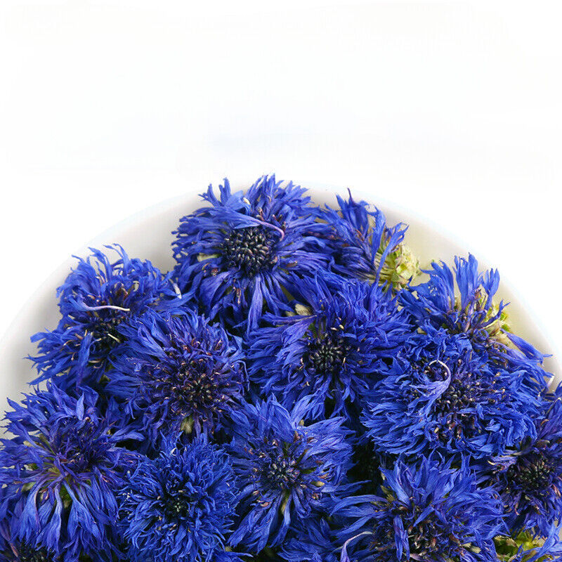 Blue Hibiscus Dried Flowers Cornflower Dried Petals Sapphire Bulk 500g