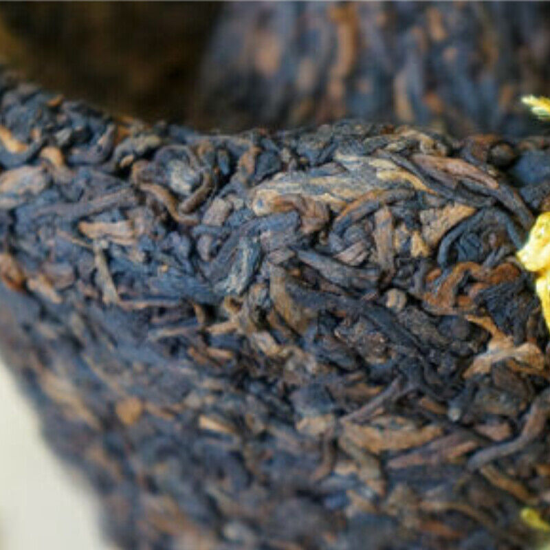 250g Big Snowy Mountain Xiaguan Mushroom Shape Aged Pu-erh Tea Cooked Ripe Puer