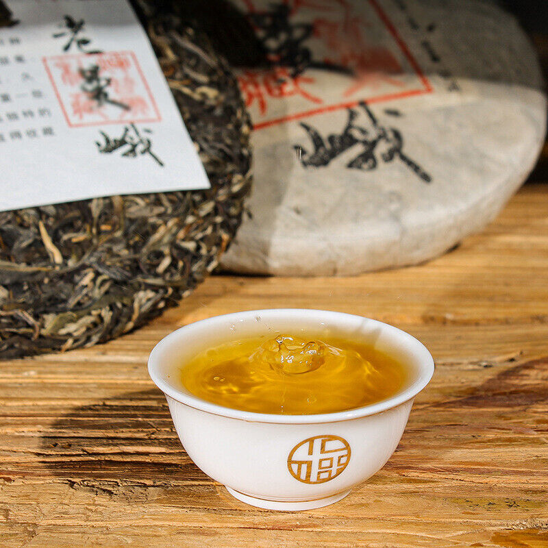 Puerh Tea Raw Tea Cake Tea Brown Mountain Man'e Ancient Tree Tea Puerh Raw Tea