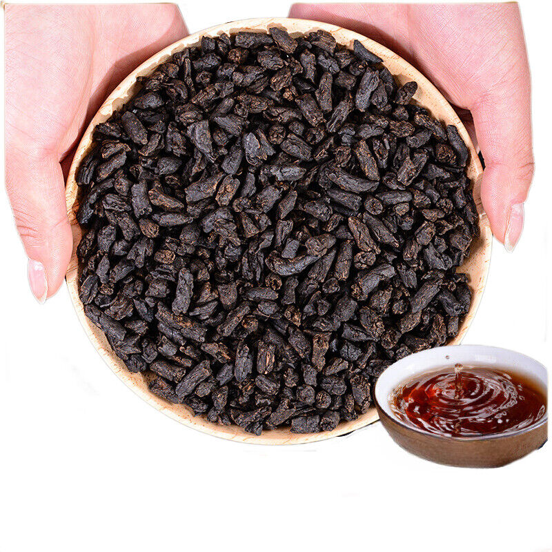 500g Crushed Silver Cooked Pu'er Tea Cooked Glutinous Aroma Premium Black Tea