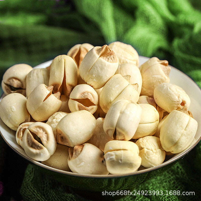 100g Dehulled Peeled Xiang Lotus Dried White Lotus Seeds