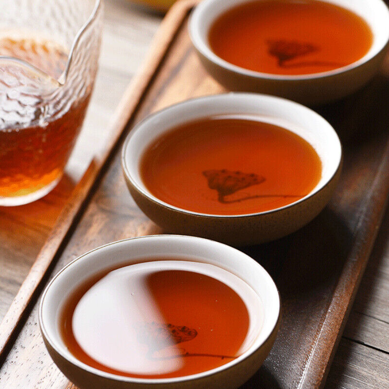 357g/12.59oz  Puerh Black Tea Healthy Drink Natural Big  Pu-Erh Ripe Tea Cake