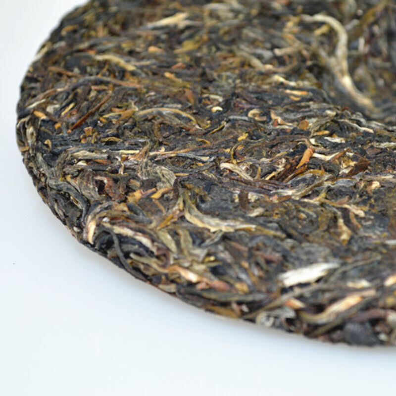 Aged Pu'er Raw Tea Pressed Tea Cake  Natural Old  Puerh Green Tea 357g/12.59oz