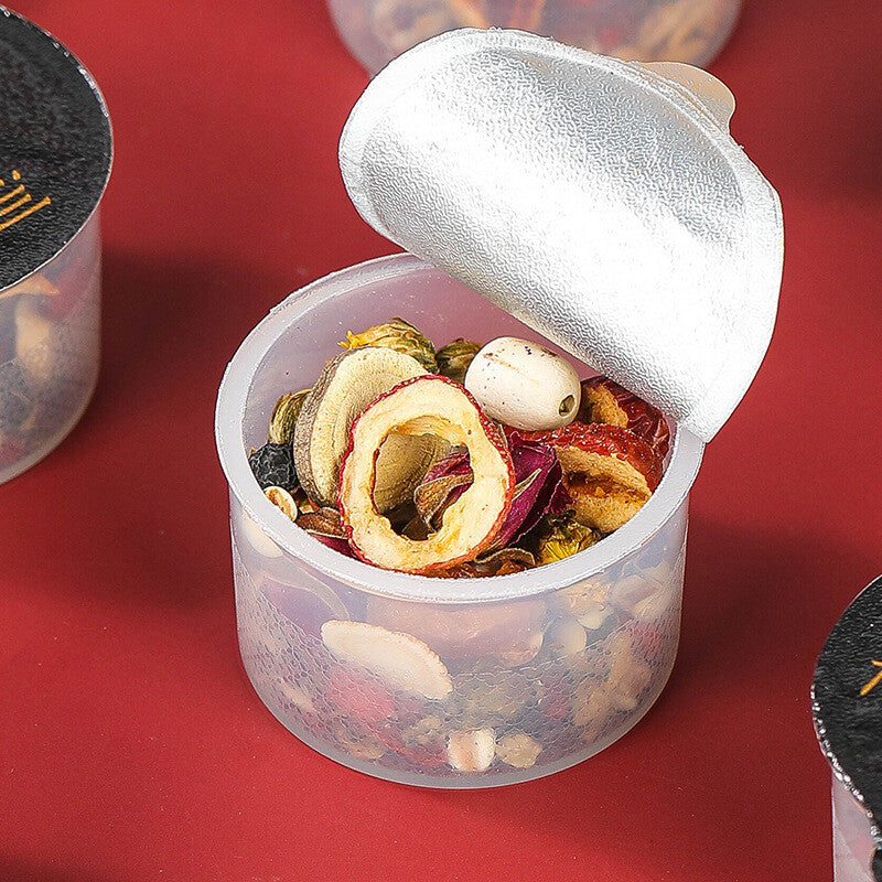 Ginseng Rose Yuan Qi Tea 250g Small Tin Tea Jujube Gui Yuan Combo Tea