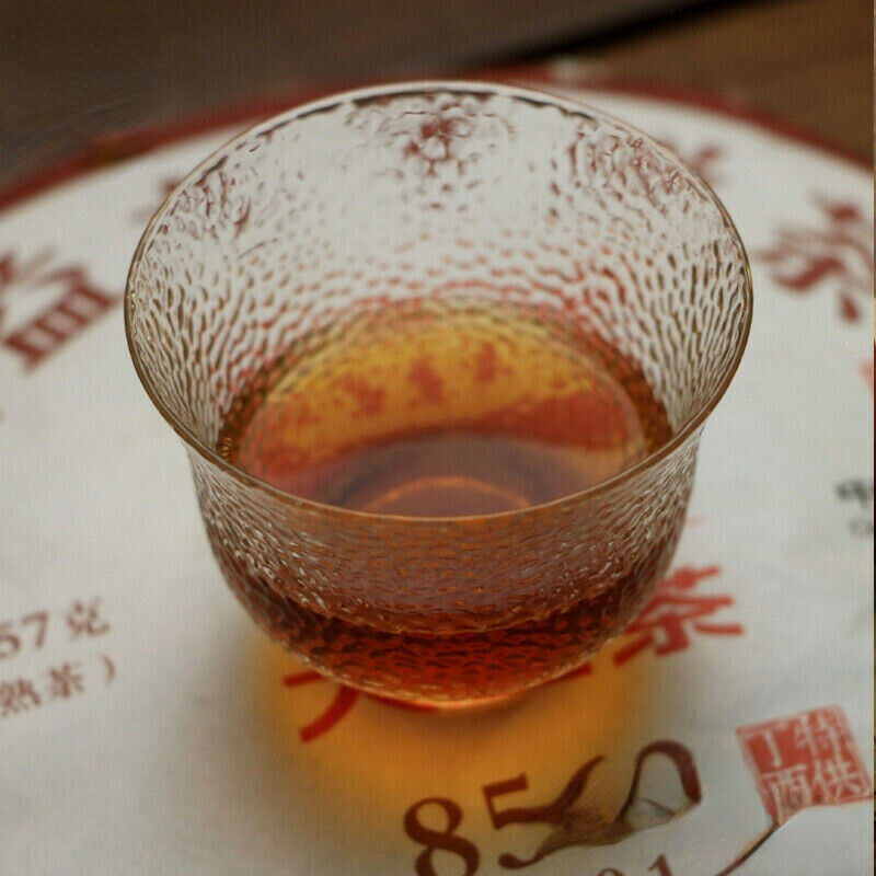 8562 TAETEA Ripe Pu-erh Pressed Tea 357g 1701 MengHai Dayi Ripe Puer Tea Cake
