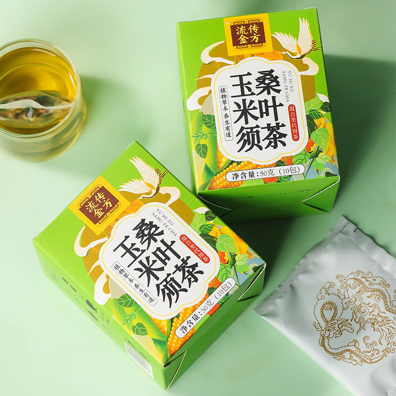 Circulated Golden Formula Cornhusk Mulberry Leaf Tea Cornhusk Tea Health Tea