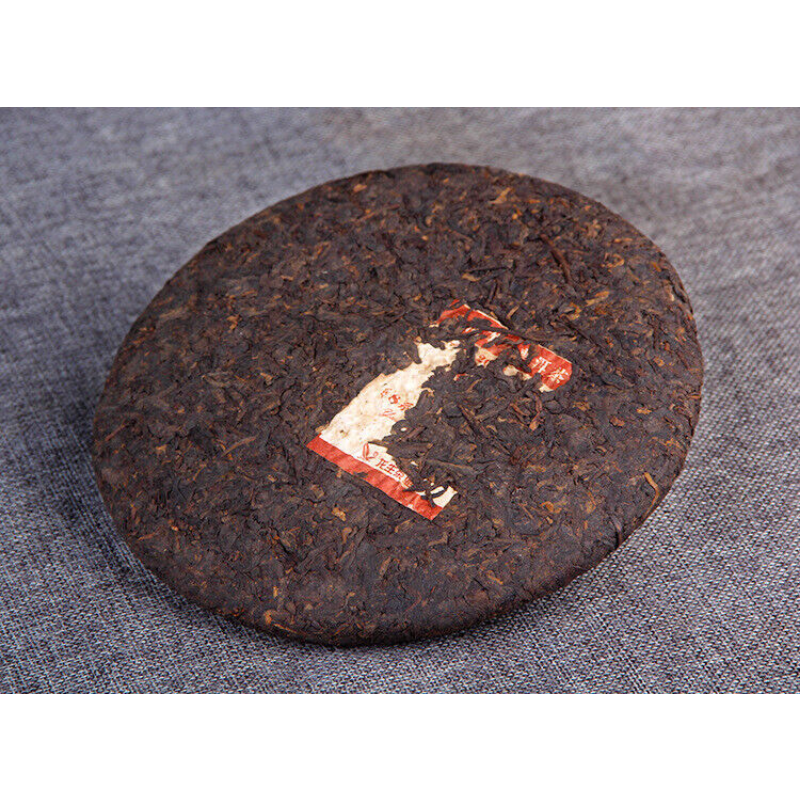 357g Top Yunnan Seven Seed Cake 0658 Puerh Ripe Tea Classic Aged Old Ripe Tea