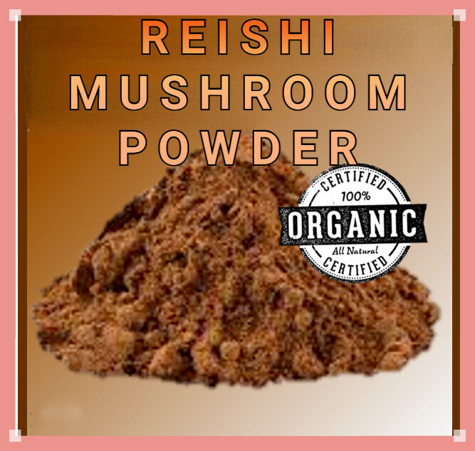 ✅ Reishi Mushroom Powder - Premium Quality Organic - QUICK POST100g
