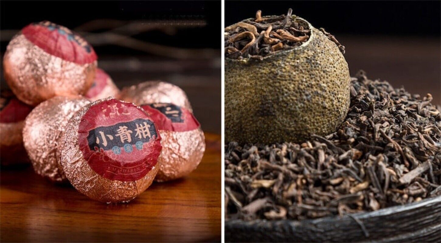 500g TEA - [Puerh Tea] Xinhui Tangerine Peel Xiaoqing Mandarin Puerh tea