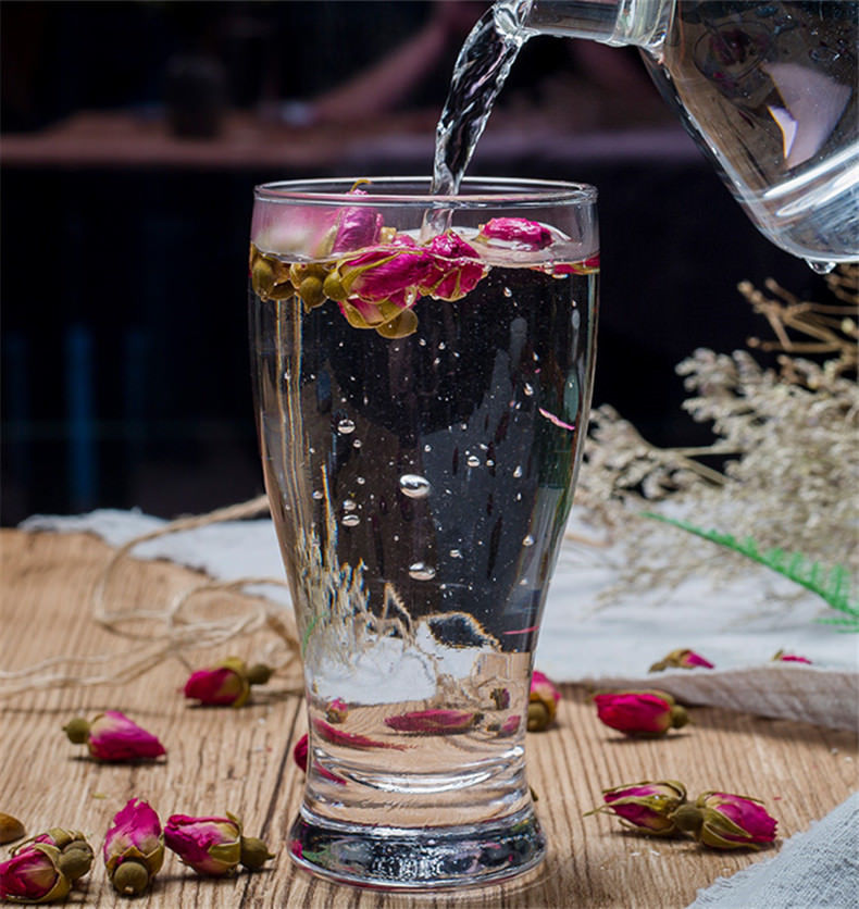 HelloYoung50g Rose bud,health care Fragrant Flower Tea, the products fragrance dried rose