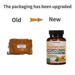 Tumeric (Turmeric) Root Powder Capsules (Curcuma longa) 720 mg 240 count