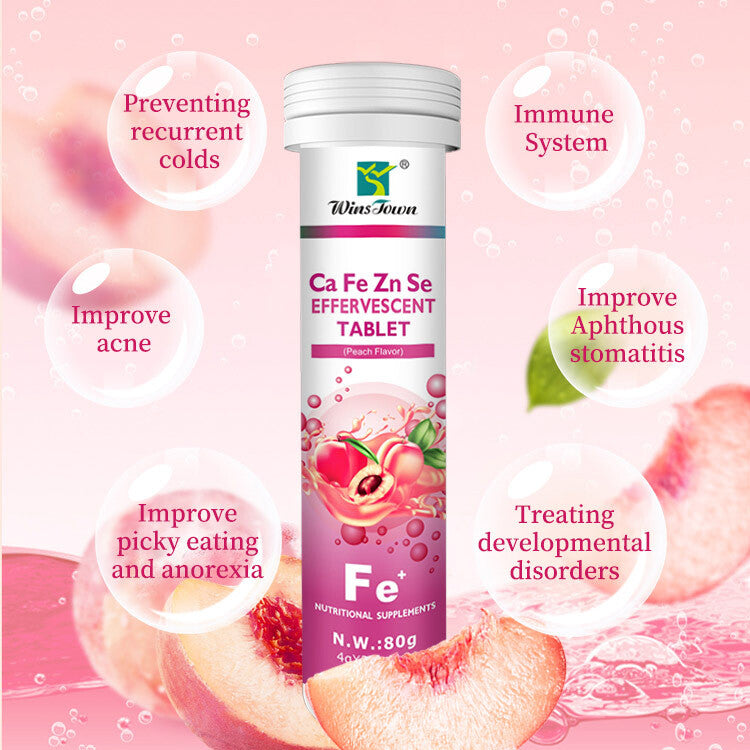 Winstown MULTIPLE V EFFEAVESCENT TABLET VC CaFeZnSe ZINC