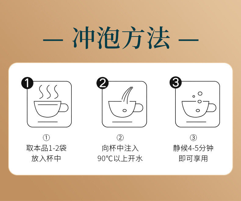 Man's Tea Ginseng Five Treasures Tea Herbal Health Tea Combination Tea