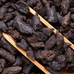 500g Crushed Silver Cooked Pu'er Tea Cooked Glutinous Aroma Premium Black Tea