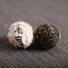 HelloYoung Yunnan Pu'er tea Fuding white tea process white peony old white tea dragon pearl