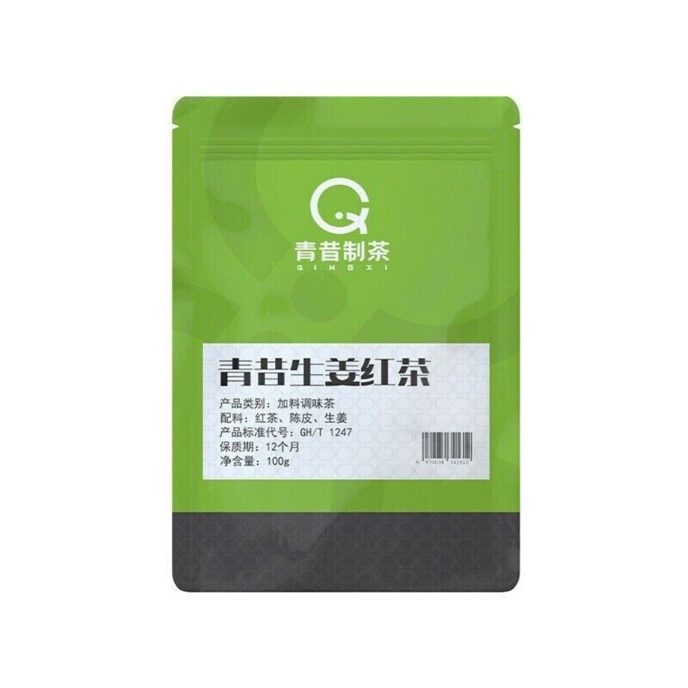 Ginger Black Tea Premium Infused Health Benefits Warming Tea Bags Natural