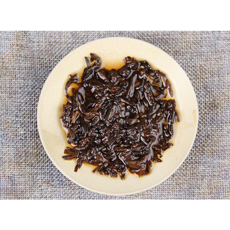 357g Black Tea Yunnan Pu'er Tea Pu'er Tea Ancient Tree Pu'er Tea Ripe Tea Cake