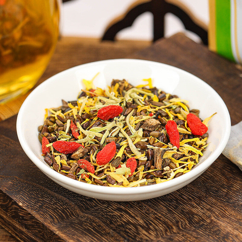 Golden Formula Chrysanthemum Cassia Tea 150g Goji Tea Nutritious Flower Tea